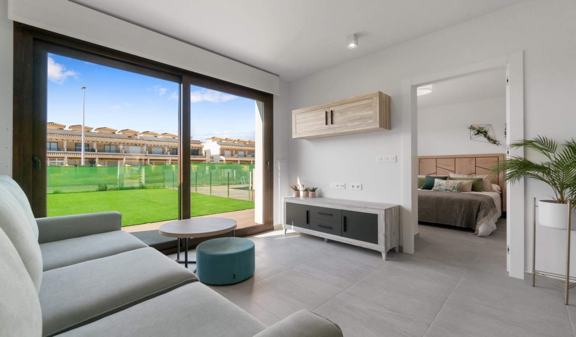 2 Slaapkamer Appartement met tuin in San Pedro Del Pinatar - Nieuwbouw in Medvilla Spanje