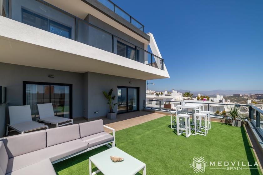 3 slaapkamer Appartement met tuin in Gran Alacant in Medvilla Spanje