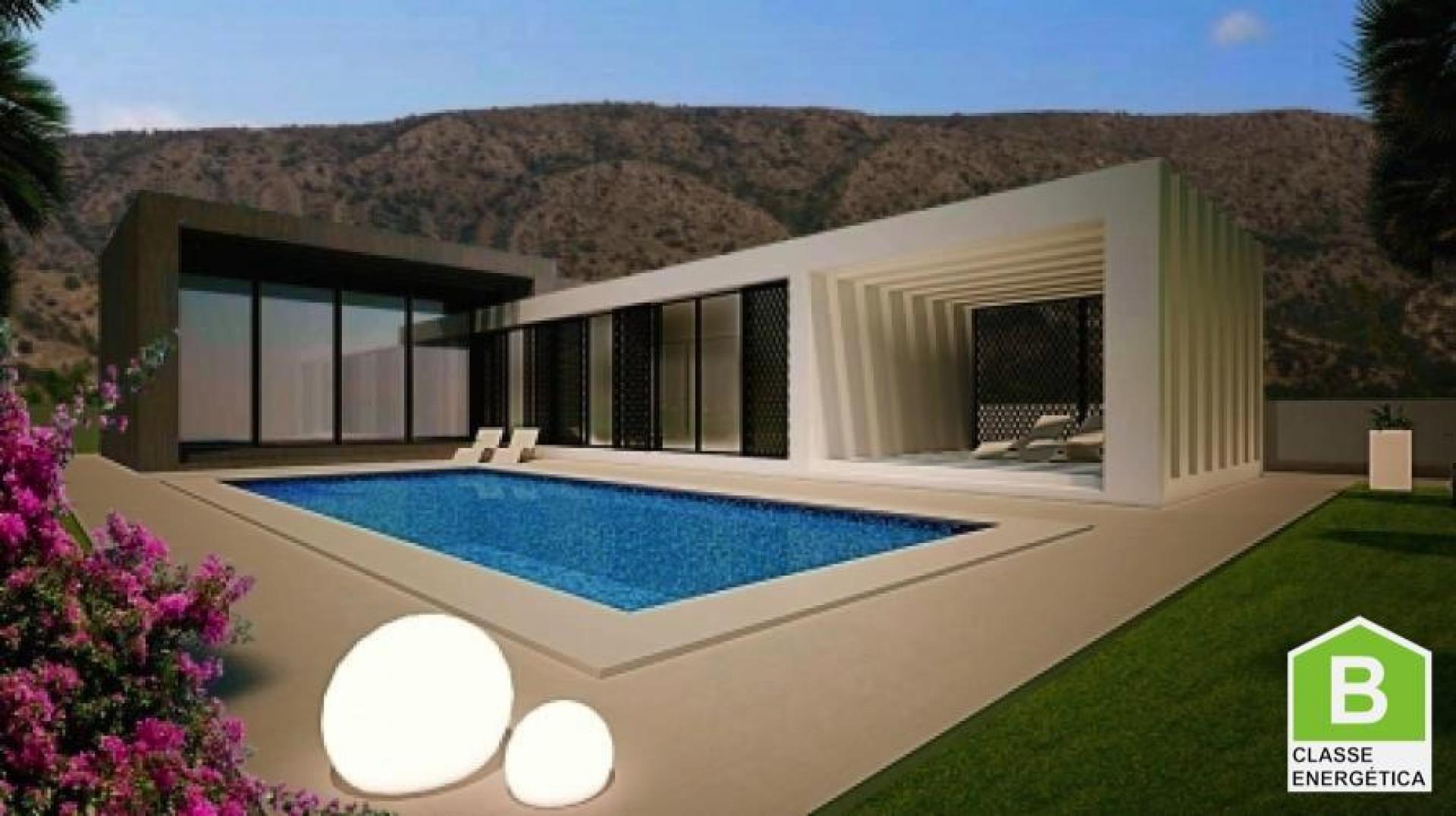 Luxe villa met drie slaapkamers en twee badkamers in Pinoso in Medvilla Spanje