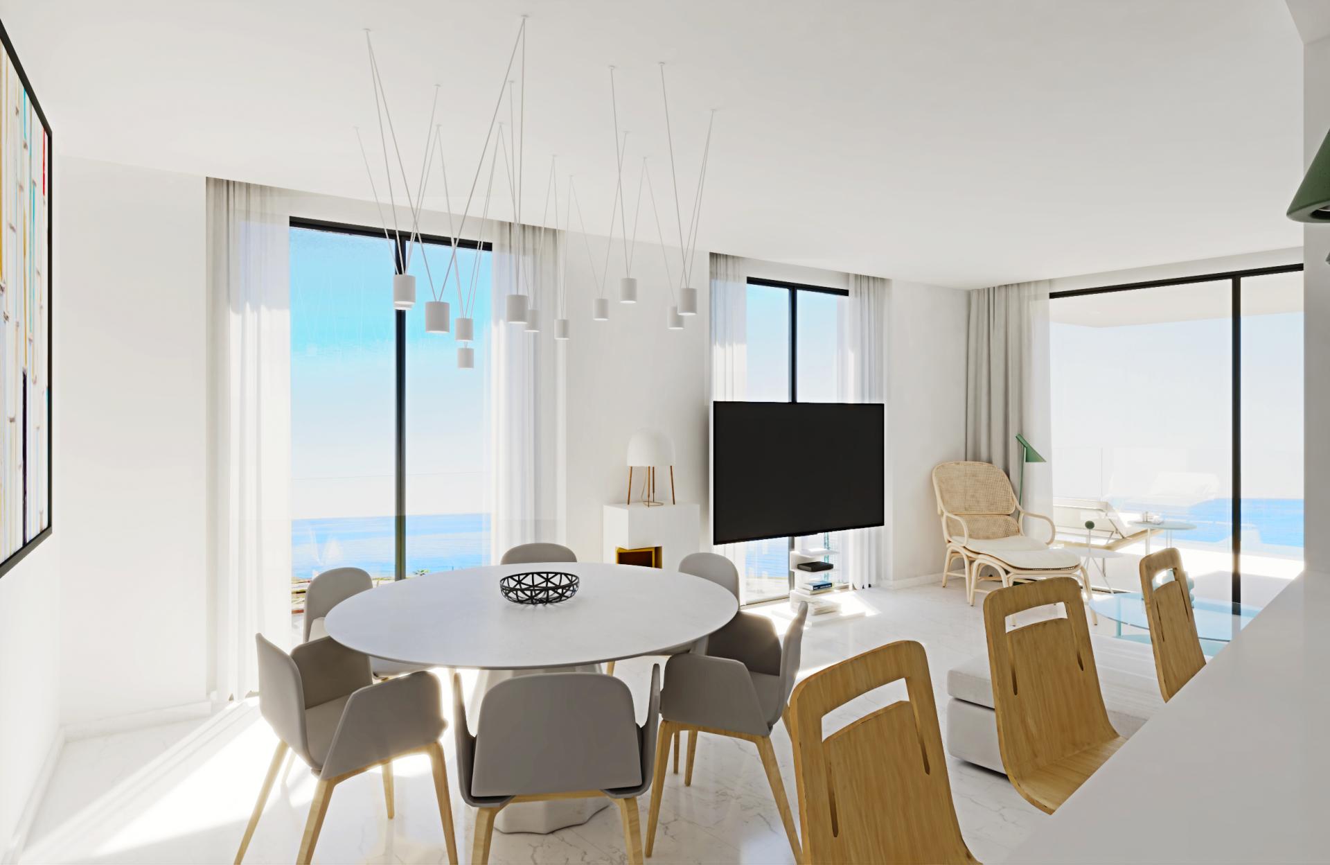 2 Slaapkamer Appartement met terras in Villajoyosa - Nieuwbouw in Medvilla Spanje