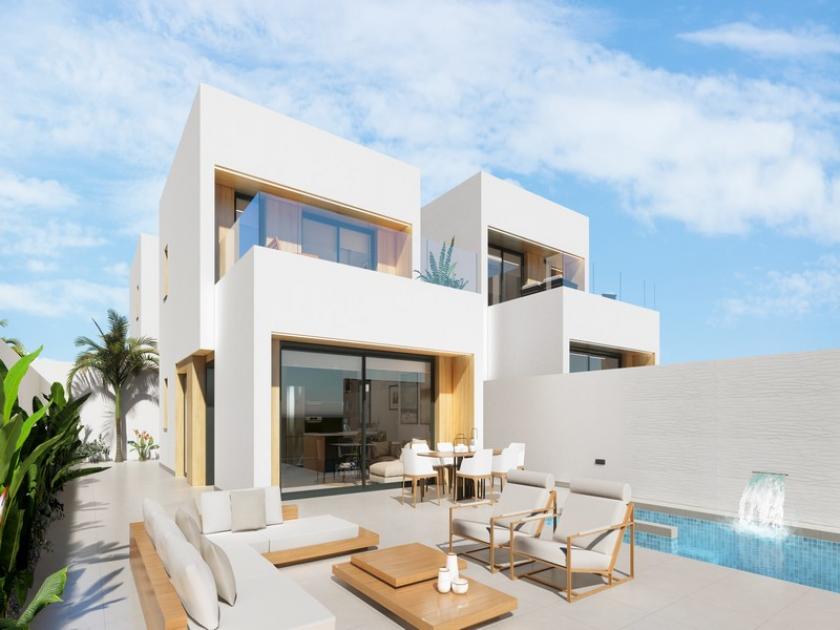 Prachtige villa op 350 m van het strand te Águilas in Medvilla Spanje