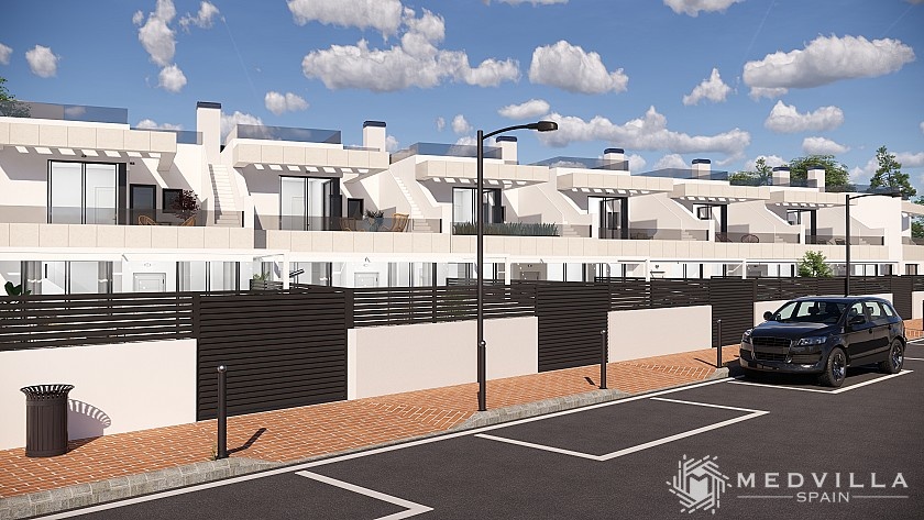 3 slaapkamer Geschakelde woningen in Rojales in Medvilla Spanje