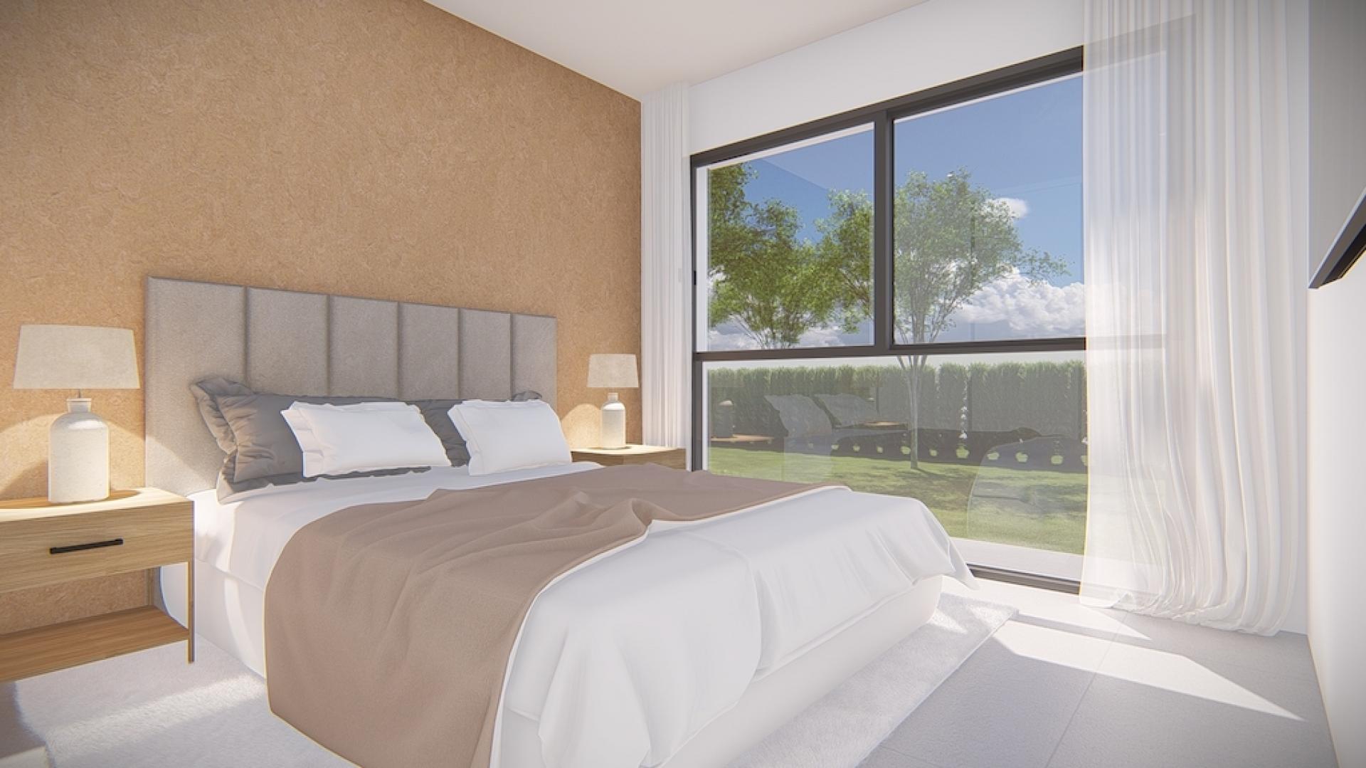 2 Slaapkamer Appartement met tuin in Villajoyosa - Nieuwbouw in Medvilla Spanje