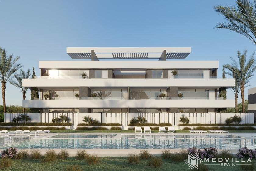 High tech villa appartementen tussen Altea en La Nucia in Medvilla Spanje
