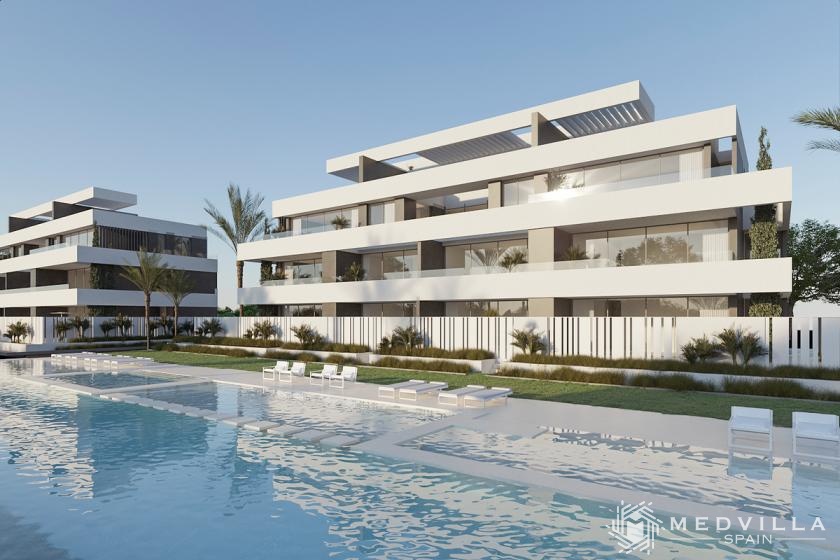 High tech villa appartementen tussen Altea en La Nucia in Medvilla Spanje