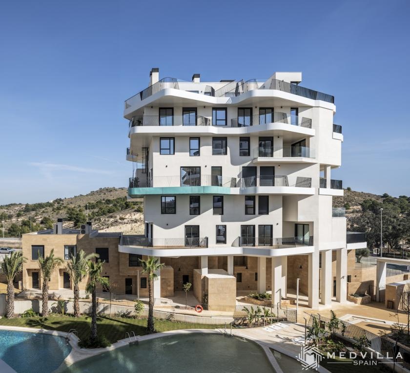 1 slaapkamer Appartement met terras in Villajoyosa in Medvilla Spanje