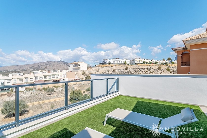 3 slaapkamer Geschakelde woningen in Finestrat in Medvilla Spanje