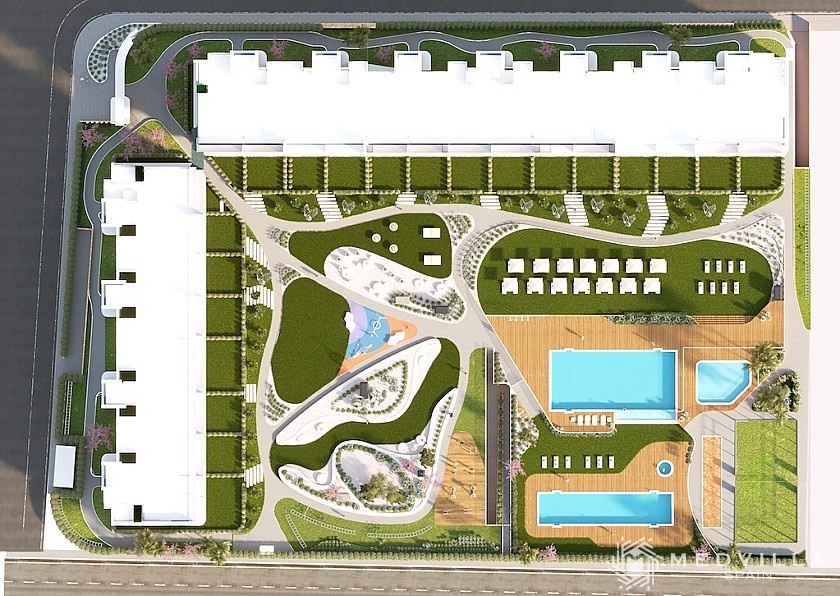 3 slaapkamer Appartement met terras in Punta Prima - Orihuela Costa in Medvilla Spanje