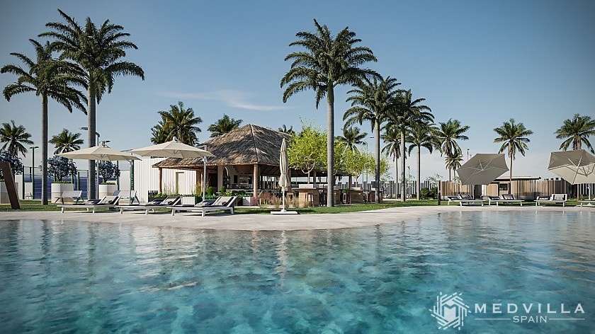 3 slaapkamer Appartement met tuin in Roldán in Medvilla Spanje