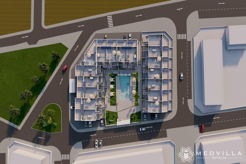 2 slaapkamer Appartement met dakterras in Roldán in Medvilla Spanje