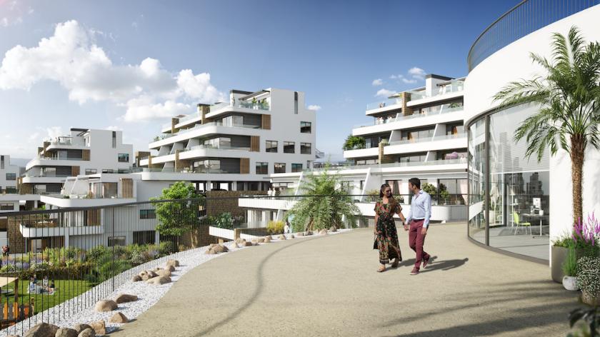 3 slaapkamer Appartement met terras in Finestrat in Medvilla Spanje