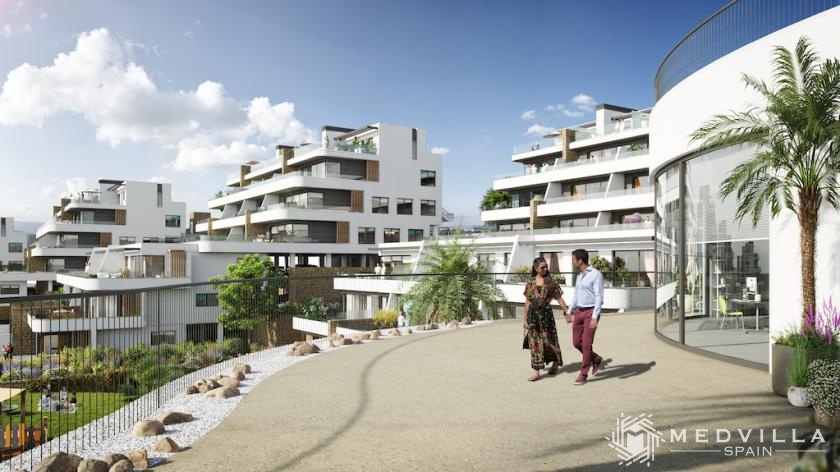 3 slaapkamer Appartement met terras in Finestrat in Medvilla Spanje