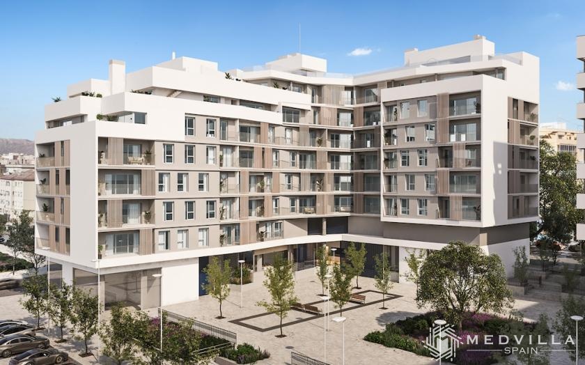 3 slaapkamer Appartement met terras in Alicante in Medvilla Spanje