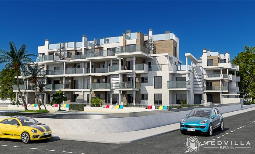 3 slaapkamer Appartement met terras in Denia in Medvilla Spanje