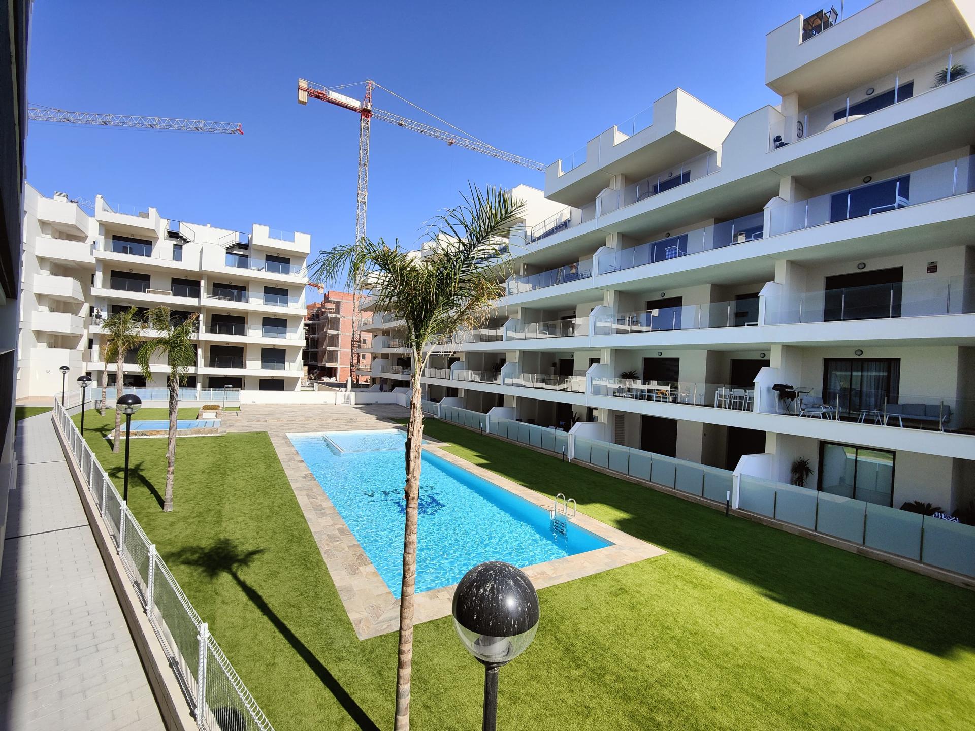 2 !bedroom Appartement met tuin ! EN San Javier - Nieuwbouw in Medvilla Spanje