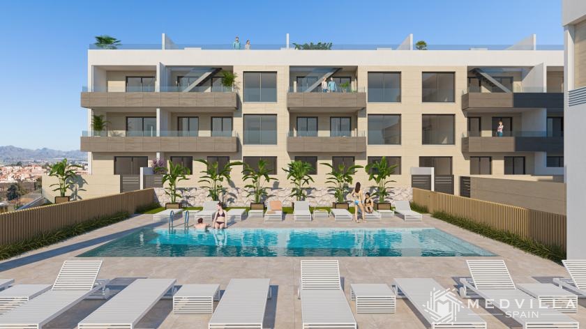 3 slaapkamer Appartement met terras in Aguilas in Medvilla Spanje