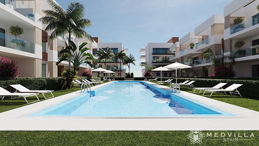 3 slaapkamer Appartement met tuin in San Pedro Del Pinatar in Medvilla Spanje