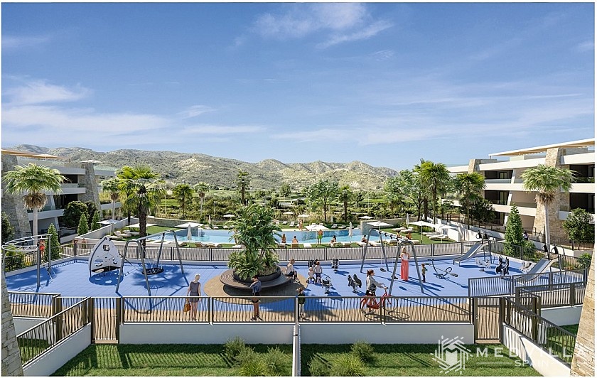 3 slaapkamer Appartement met tuin in Font de Llop golf in Medvilla Spanje