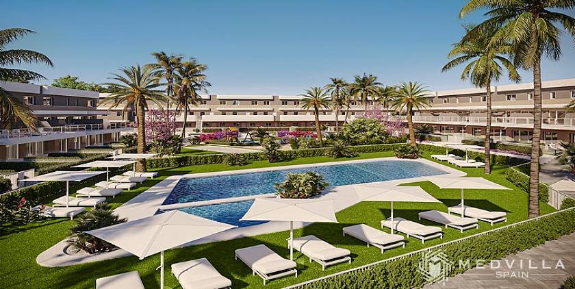 2 slaapkamer Appartement met tuin in Monforte Del Cid in Medvilla Spanje