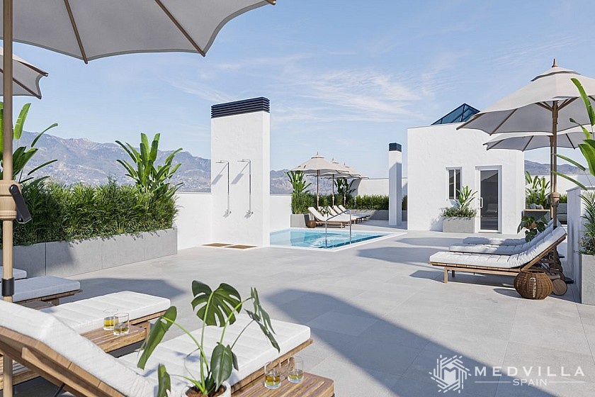 3 slaapkamer Appartement met dakterras in Lo Pagan in Medvilla Spanje