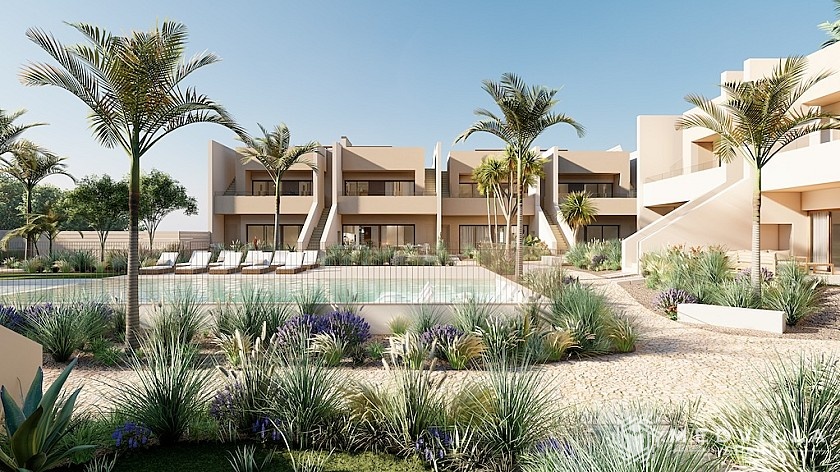 3 slaapkamer Appartement met dakterras in Roda Golf in Medvilla Spanje