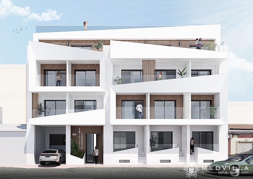 1 slaapkamer Appartement met terras in Torrevieja in Medvilla Spanje