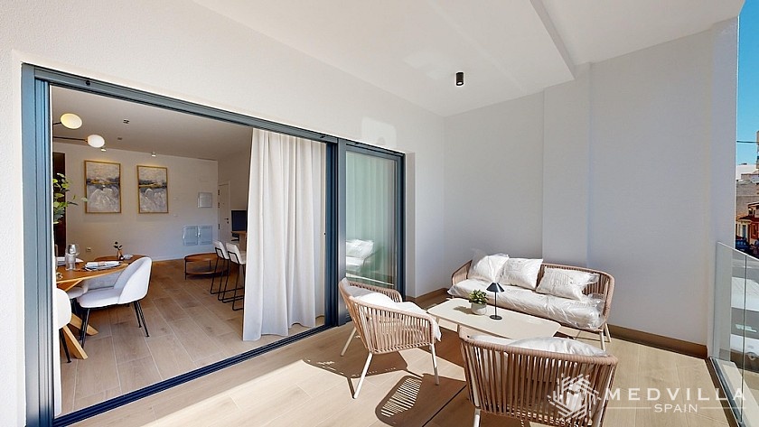 3 slaapkamer Appartement met dakterras in Guardamar del Segura in Medvilla Spanje