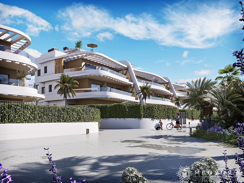 3 slaapkamer Appartement met terras in Finestrat in Medvilla Spanje