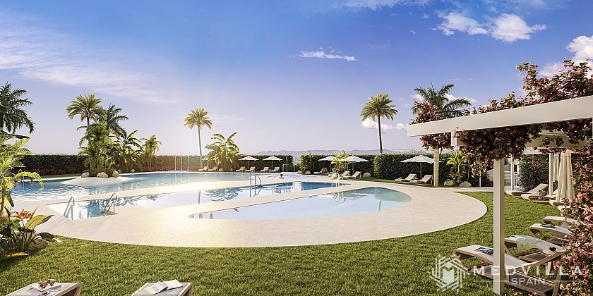 2 slaapkamer Appartement met terras in Villajoyosa in Medvilla Spanje