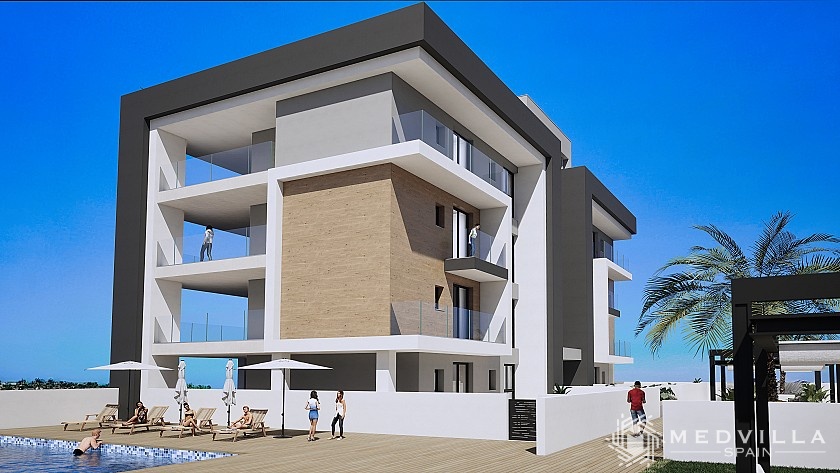 3 slaapkamer Appartement met terras in Los Alcazares in Medvilla Spanje