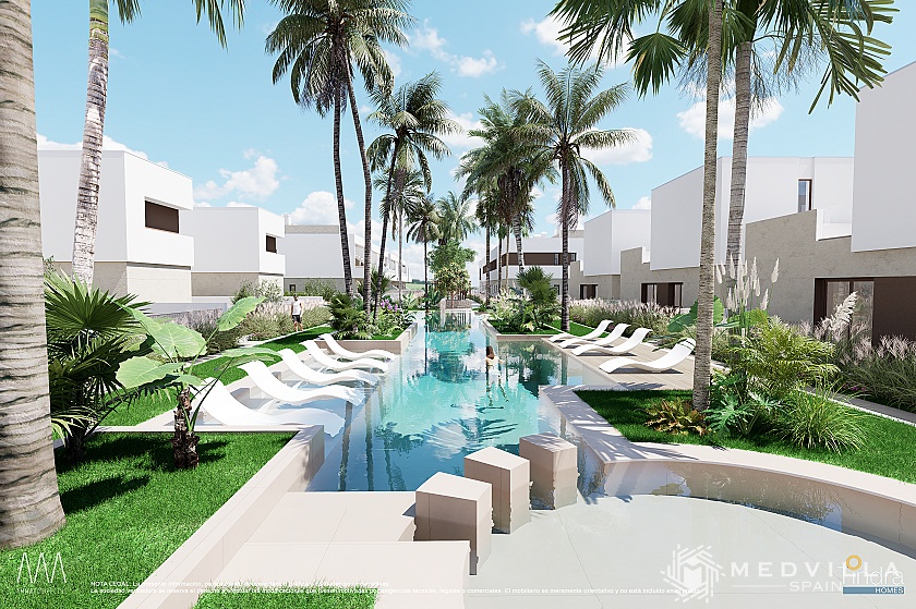 3 slaapkamer Appartement met tuin in Los Alcazares in Medvilla Spanje