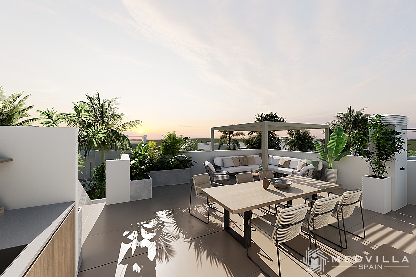 3 slaapkamer Appartement met dakterras in Los Alcazares in Medvilla Spanje