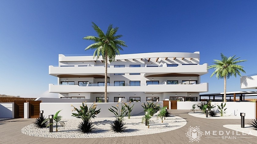 2 slaapkamer Appartement met tuin in Los Alcazares in Medvilla Spanje