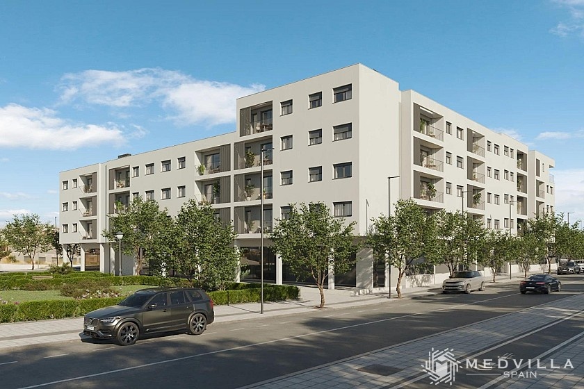 3 slaapkamer Appartement met terras in Alicante in Medvilla Spanje