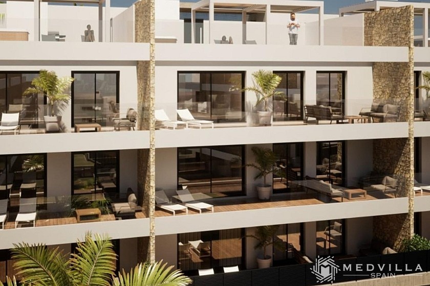 2 slaapkamer Appartement met terras in Finestrat in Medvilla Spanje