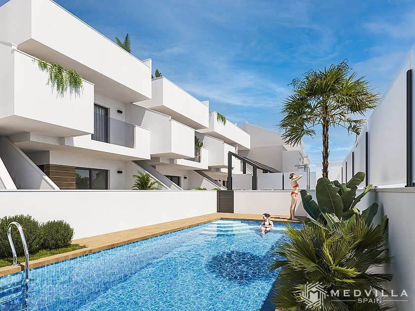 1 slaapkamer Appartement met tuin in San Pedro Del Pinatar in Medvilla Spanje