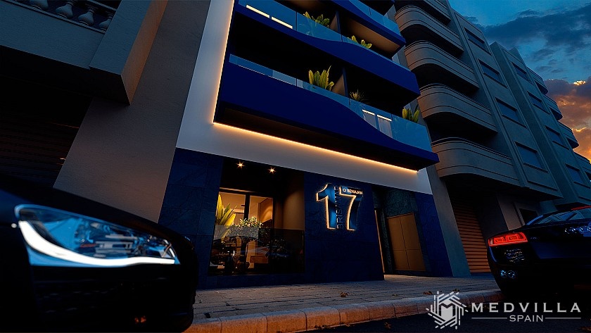 1 slaapkamer Appartement met terras in Torrevieja in Medvilla Spanje