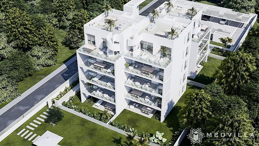 2 slaapkamer Appartement met dakterras in Denia in Medvilla Spanje