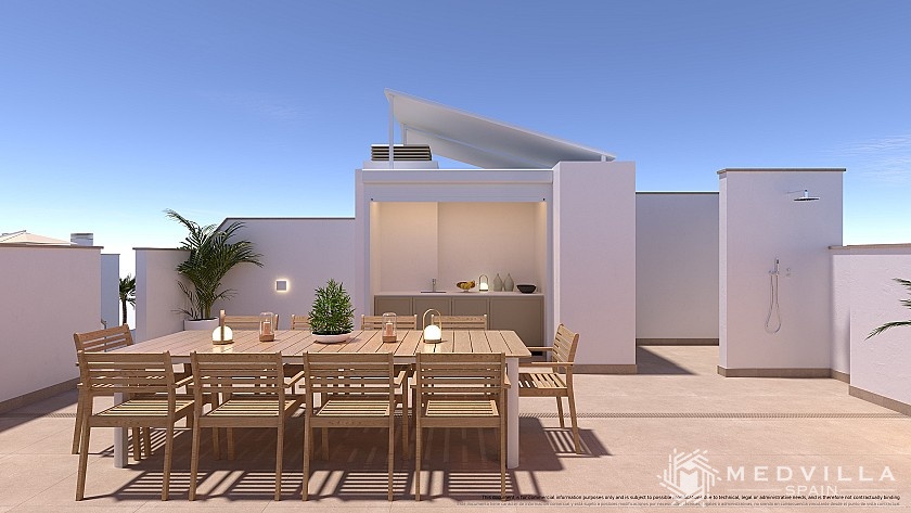 2 slaapkamer Appartement met dakterras in Torre de la Horadada in Medvilla Spanje