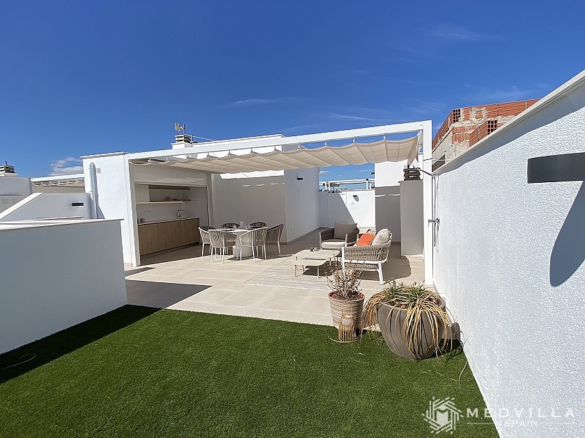 2 slaapkamer Appartement met dakterras in Pilar de la Horadada in Medvilla Spanje