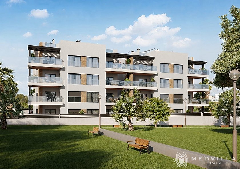 2 slaapkamer Appartement met terras in Torrevieja in Medvilla Spanje