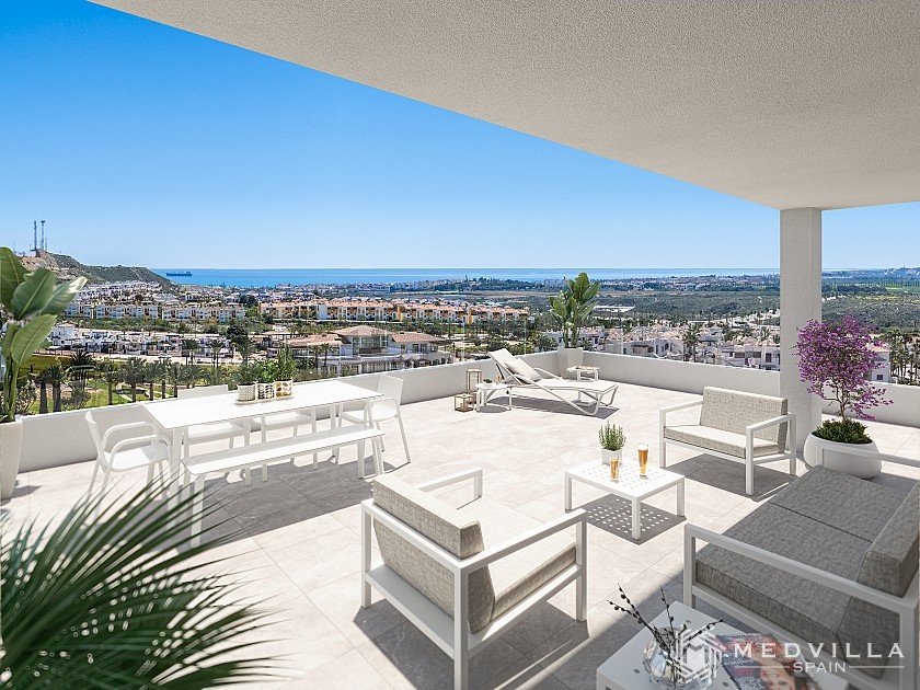 3 slaapkamer Appartement met dakterras in Vera in Medvilla Spanje