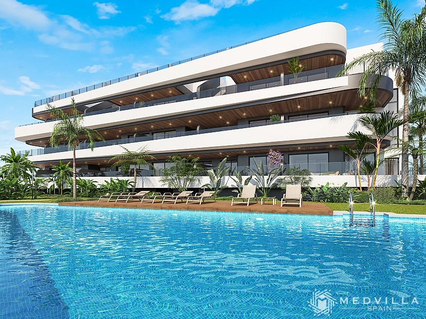 2 slaapkamer Appartement met dakterras in Los Alcazares in Medvilla Spanje