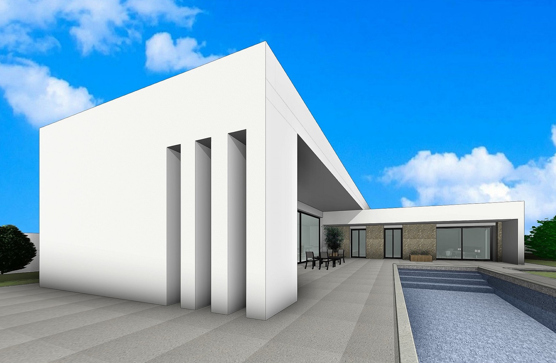 Villa in Aspe - Nieuw gebouw