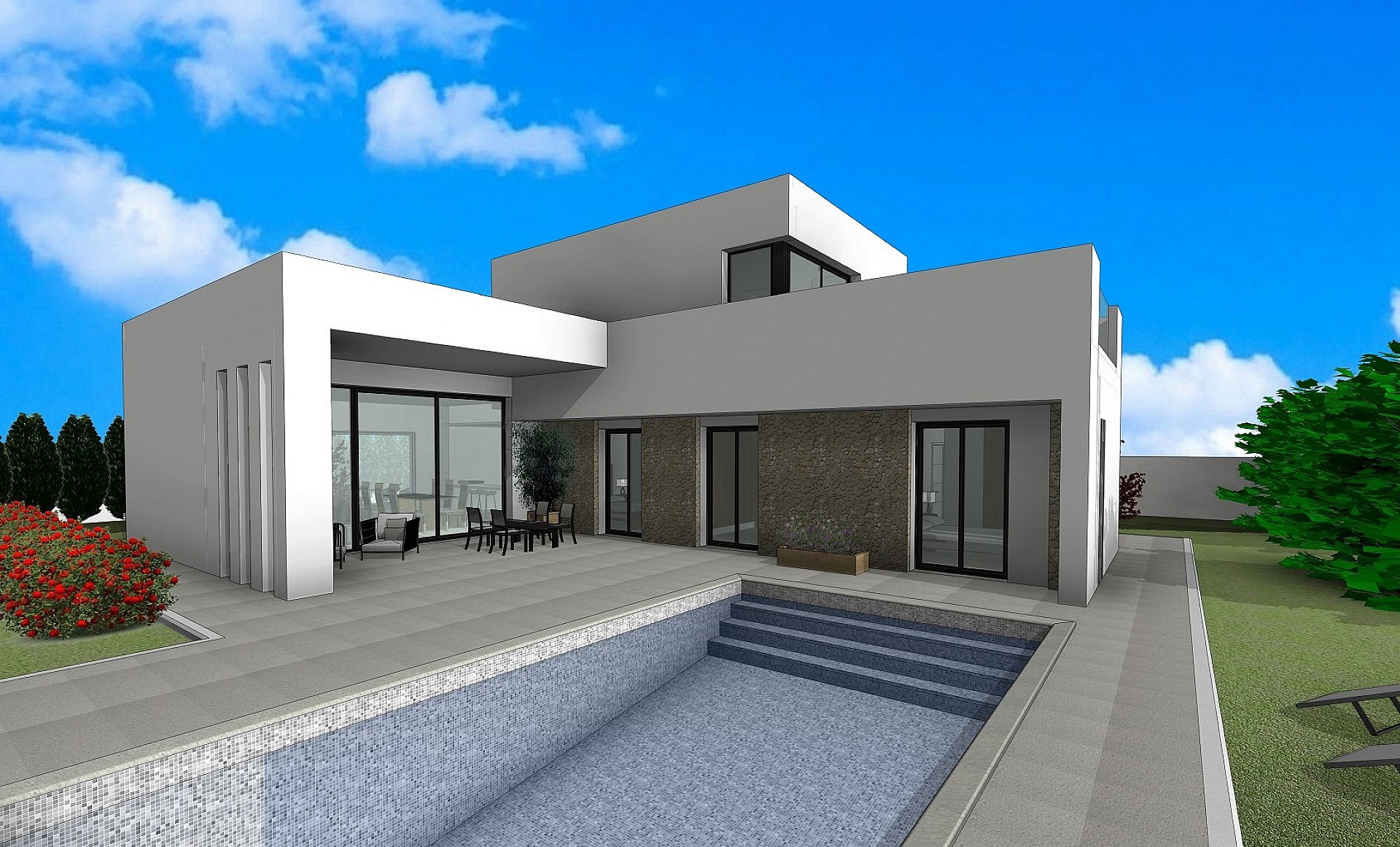 Villa in Aspe - Nieuw gebouw