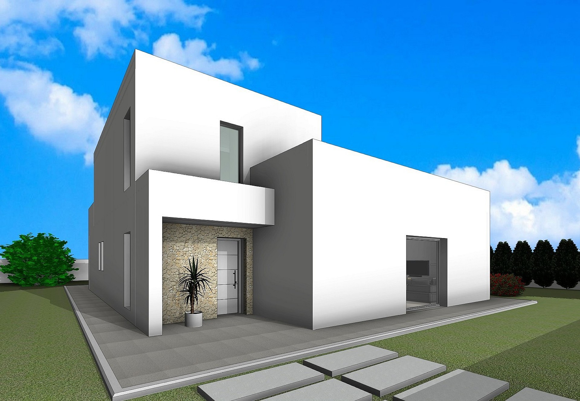 Villa in Aspe - Nieuw gebouw