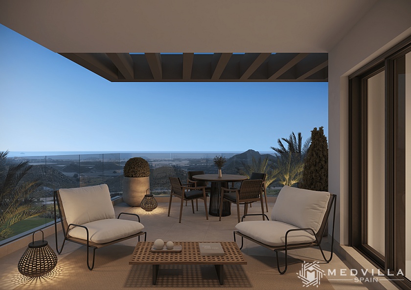 2 slaapkamer Appartement met tuin in San Juan de los Terreros in Medvilla Spanje