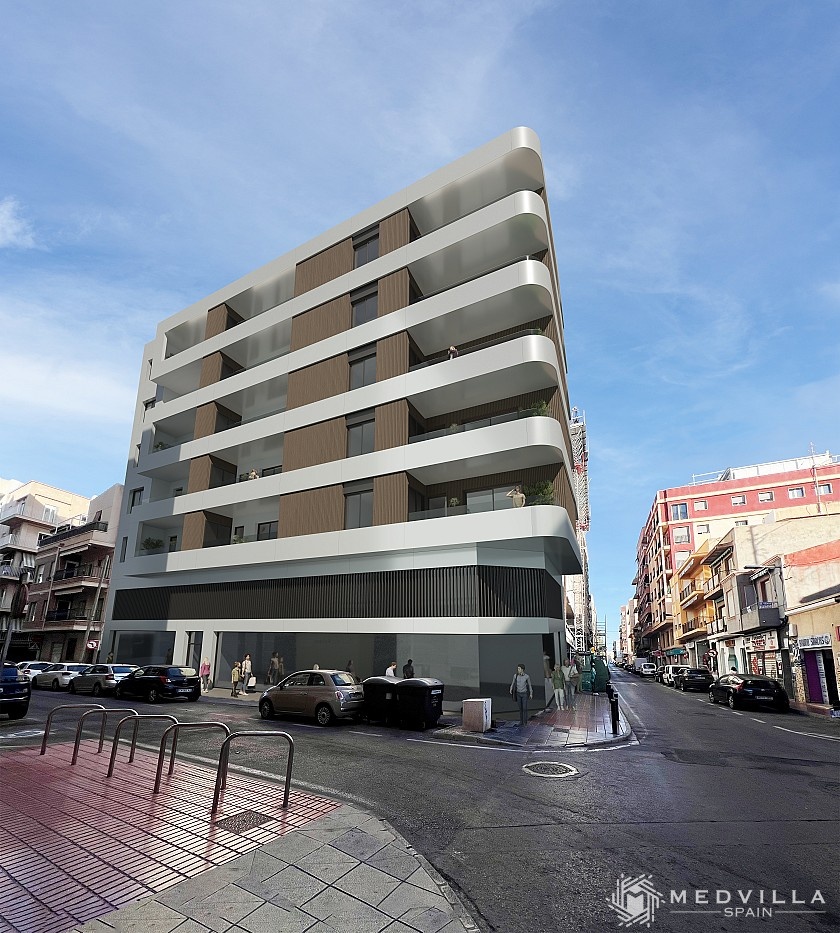 2 slaapkamer Appartement met terras in Santa Pola in Medvilla Spanje