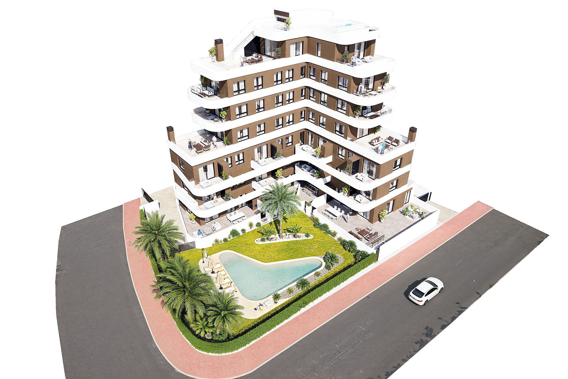 Apartement in Guardamar del Segura - Nieuw gebouw