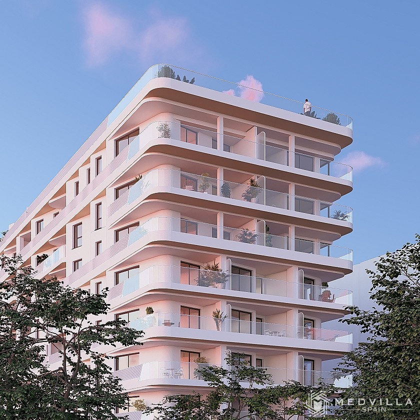 3 slaapkamer Appartement met dakterras in Villajoyosa in Medvilla Spanje